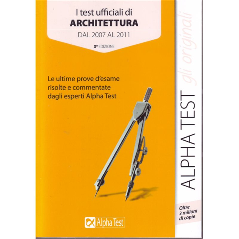 I test ufficiali di Architettura 2007-2011 - Nuova edizione 2012